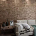 GO-W089 Diseño de olas Textura de tablones de madera Decoración de pared de panel de pared de alta calidad